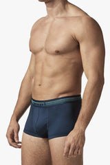 Papi UMPA107 Lot de 2 boxers Microflex Performance Couleur Bleu-Imprimé