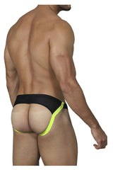 Jockstrap Pikante PIK 0208 Click Athletic Mesh Couleur Vert