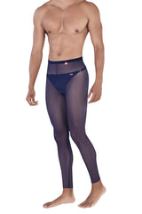 Pikante PIK 0336 Manhood Long Johns Tongs Couleur Bleu Foncé
