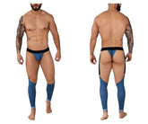 Tongs porte-jarretelles Pikante PIK 0984 Argel Couleur Bleu