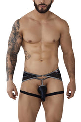 Pikante PIK 0987 Abuya Jarretière Jockstrap Couleur Noir