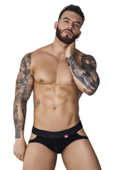 Jockstrap en velours clandestin Pikante PIK 1100 Couleur Noir