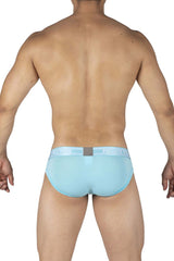 Mini slip taille moyenne en bambou Private Structure PBUT4378 Couleur cyan vif
