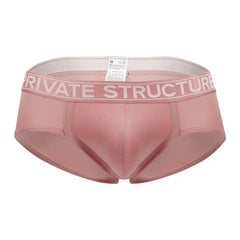 Private Structure PBUZ3748 Platinum Bamboo Contour Briefs Color Peach Beige