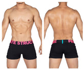 Short de détente Private Structure PMUX4183 Modality Couleur Noir-Magenta