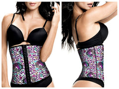 TrueShapers 1032 Latexfreier Workout-Taillenmieder, Farbe 03-Print