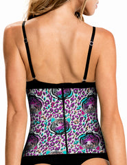 TrueShapers 1032 Latexfreier Workout-Taillenmieder, Farbe 03-Print