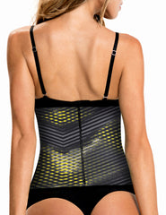 TrueShapers 1032 Latexfreier Workout-Taillenmieder, Farbe 07-Print