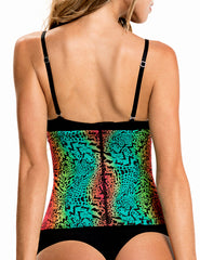 TrueShapers 1041 Latexfreier Taillenmieder, Farbe 01-Print