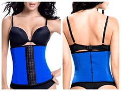 TrueShapers 1061 Serre-taille d'entraînement sans latex Couleur Bleu
