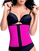 TrueShapers 1061 Latexfreier Workout-Taillenmieder, Farbe Fuchsia