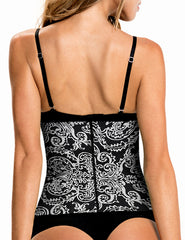 TrueShapers 1062 Latexfreier Workout-Taillenmieder, Farbe 02-Print