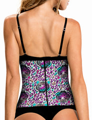 TrueShapers 1062 Latexfreier Workout-Taillenmieder, Farbe 03-Print