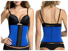 TrueShapers 1063 Latexfreier Workout-Taillenmieder, Farbe Blau