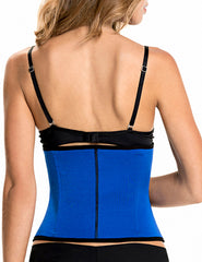 TrueShapers 1063 Latexfreier Workout-Taillenmieder, Farbe Blau