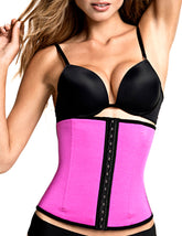 TrueShapers 1063 Latexfreier Workout-Taillenmieder, Farbe Fuchsia