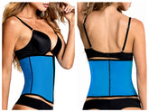 TrueShapers 1063 Latexfreier Workout-Taillenmieder, Farbe Türkis