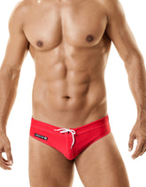 WildmanT Sport Bikini Swim w/Ball Lifter® Cock-Ring Red - EricSaloDesign.com