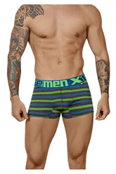 Xtremen 51453C Streifen Trunk Farbe Grün