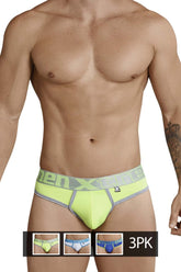 Xtremen 91031-3 3PK Thongs Color Green-White-Blue