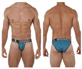 Bikini en microfibre Xtremen 91070 couleur pétrole