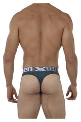 Xtremen 91073 Mikrofaser-Jacquard-Tangas, Farbe Jade