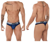 Xtremen 91087 Mikrofaser-Jacquard-Tangas, Farbe Blau