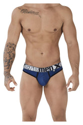 Xtremen 91087 Mikrofaser-Jacquard-Tangas, Farbe Blau