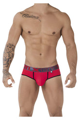 Slip en microfibre Xtremen 91088 Pride Couleur Rouge