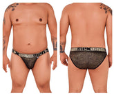 Bikini en microfibre Xtremen 91089X Frice Couleur Noir