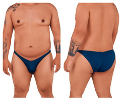 Bikini en microfibre Xtremen 91093X couleur pétrole