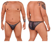 Bikini en microfibre Xtremen 91097X Couleur Noir