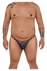 Bikini en microfibre Xtremen 91097X Couleur Noir