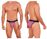Bikini en maille microfibre Xtremen 91098 Couleur rose