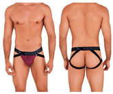 Jockstrap en maille microfibre Xtremen 91099 Couleur Rouge