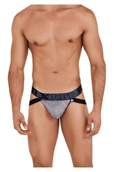 Jockstrap en microfibre Xtremen 91102 Couleur Gris Jasper