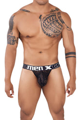 Bikini en dentelle Xtremen 91117 Couleur Noir