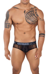 Jockstrap en dentelle Xtremen 91124 Couleur Noir