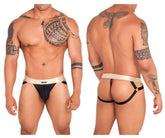 Jockstrap en maille Xtremen 91134 Couleur Noir