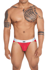 Jockstrap en maille Xtremen 91134 Couleur Rouge