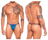 String en maille Xtremen 91144 couleur pétrole