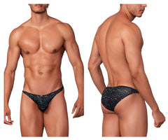 Bikini en microfibre imprimé Xtremen 91145 Couleur Smiley Face