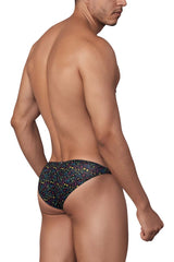 Bikini en microfibre imprimé Xtremen 91145 Couleur Smiley Face