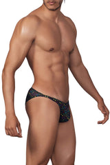 Bikini en microfibre imprimé Xtremen 91145 Couleur Smiley Face