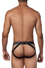 Jockstrap en microfibre imprimé Xtremen 91148 Couleur Disco Zebra