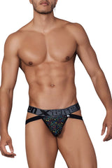 Jockstrap en microfibre imprimé Xtremen 91148 Couleur Smiley Face