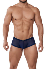 Boxer en tulle Xtremen 91154 Couleur bleu marine