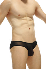 Bikini Poncy Netz Schwarz