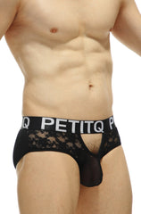 Slip Ethel en dentelle noire