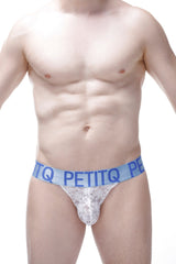 String Aubiat Dentelle Blanc